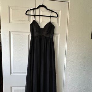 White Hose Black Market Black Evening Gown